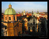 rivertext > This view from my last evening in Prague looks back from the St. Charles bridge towards the center of town rather than the Castle.